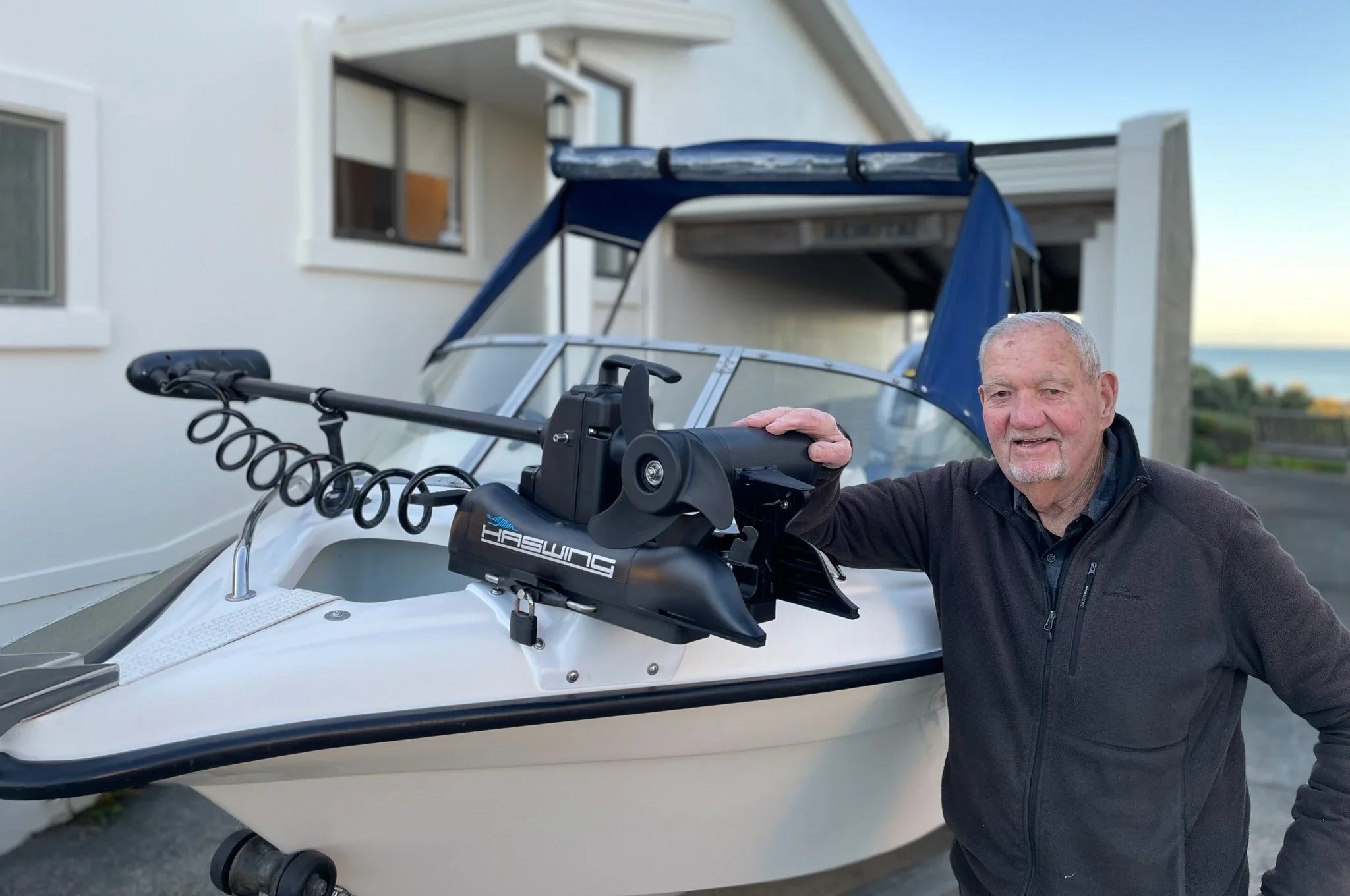 Seaforce 430 – Haswing 54” Trolling Motor Upgrade