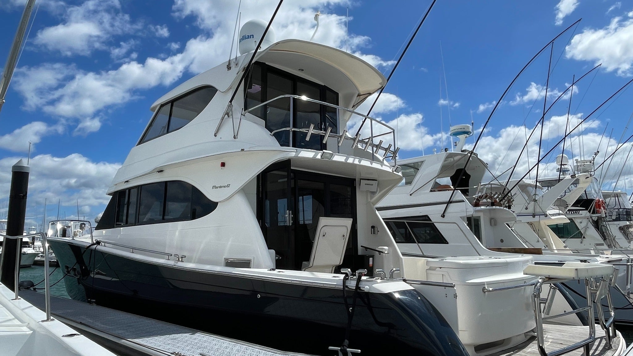 Riviera 52 marine stereo upgrade