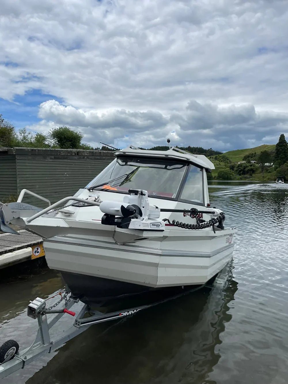 Minn Kota Instinct Quest Install on a Stabicraft 1850 - East Coast Marine Electronics 