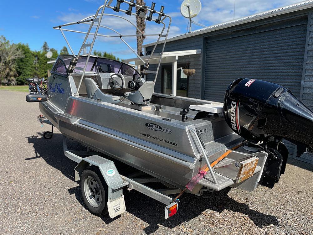 Frewza F16 Trolling Motor & Garmin Electronics Install