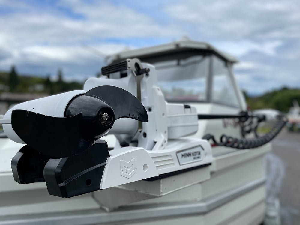 Minn Kota trolling motor install on Stabicraft