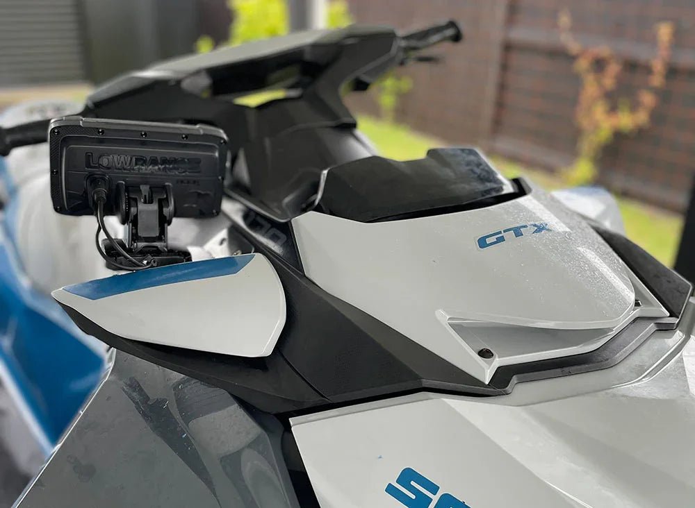 Lowrance Fishfinder Install on Sea-Doo GTX Jetski - East Coast Marine Electronics 