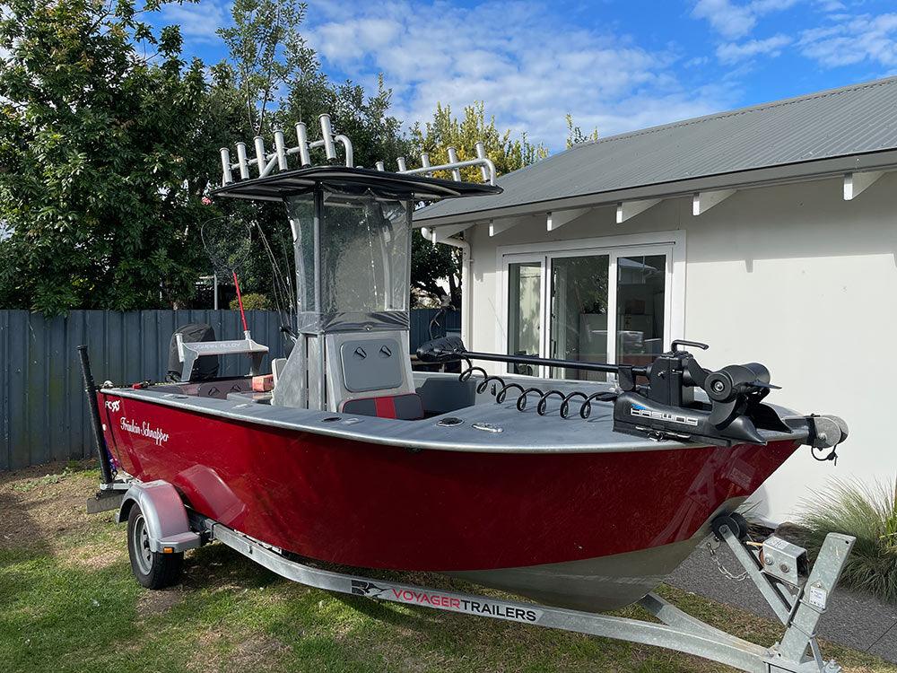Haswing Trolling Motor Install on an FC 535 Centre Console