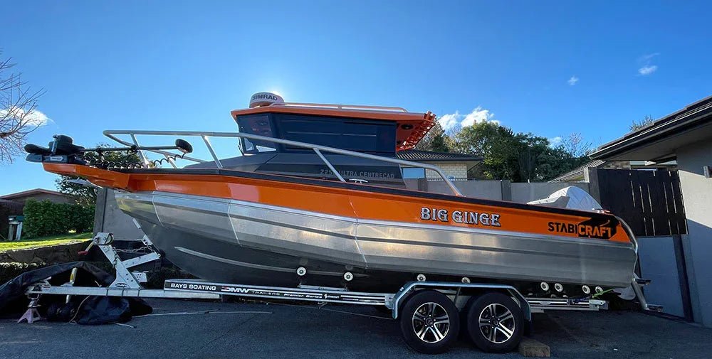 Stabicraft 2250 Centre Cab Upgrade with Simrad Halo Radar and Minn Kota Instinct Quest - East Coast Marine Electronics 