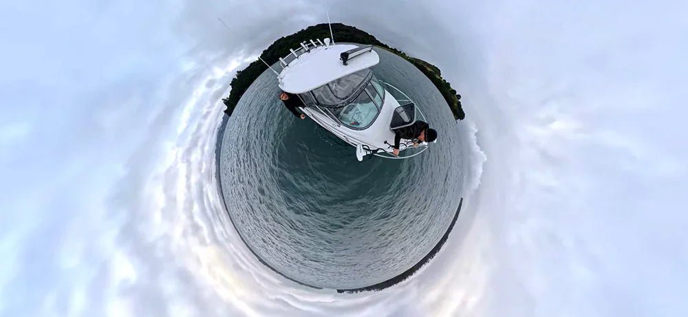 Atomix 600 Hardtop Upgrade – Garmin Kraken Trolling Motor, GPSMAP 8410XSV & Airmar 1kW - East Coast Marine Electronics 