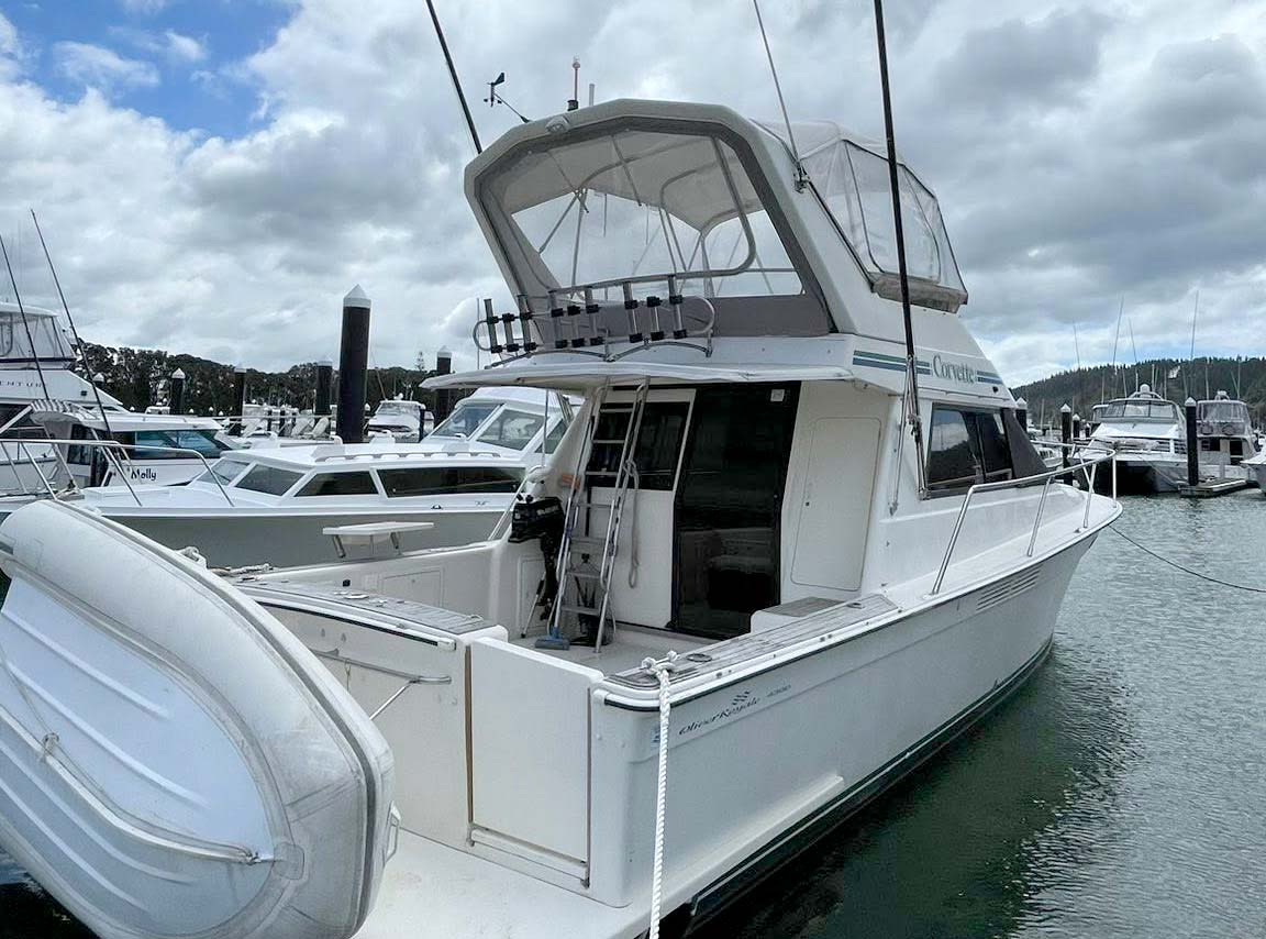 Oliver 43 boat with Simrad upgrade