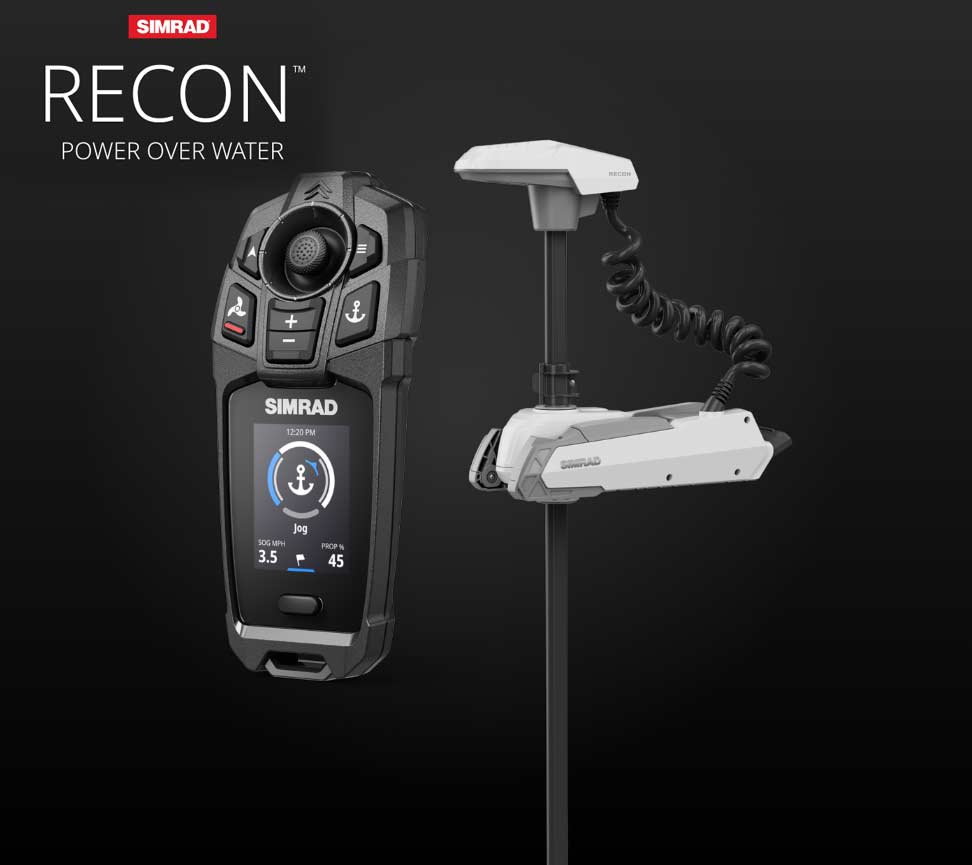 Simrad launch new RECON trolling motor.