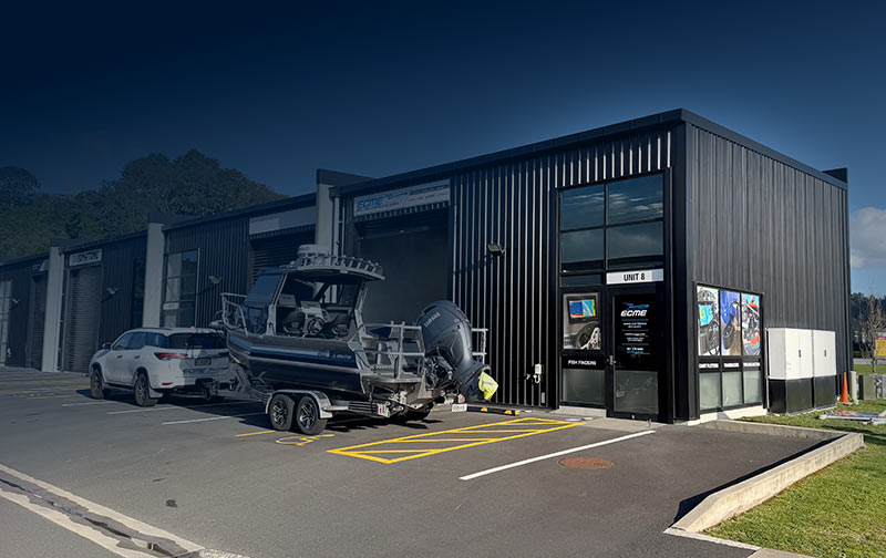 East Coast Marine Electronics workshop and showroom