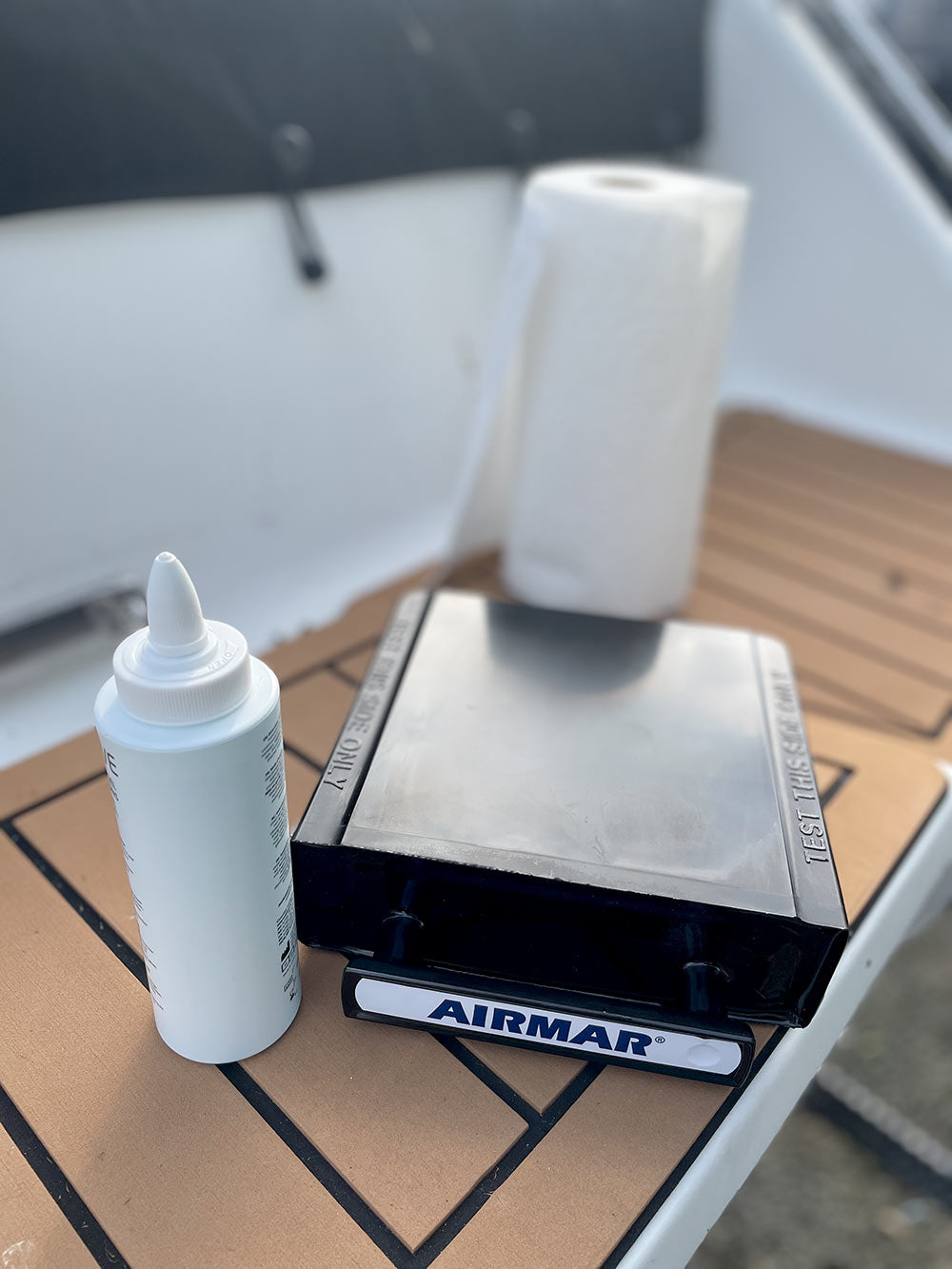 Airmar transducer test block