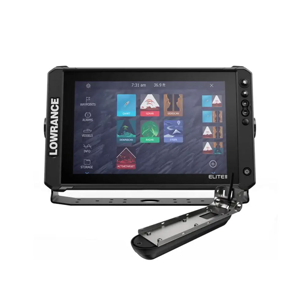 Lowrance Elite FS 12" With Active Imaging 3 - 1 Transducer and C - MAP Chart - East Coast Marine Electronics