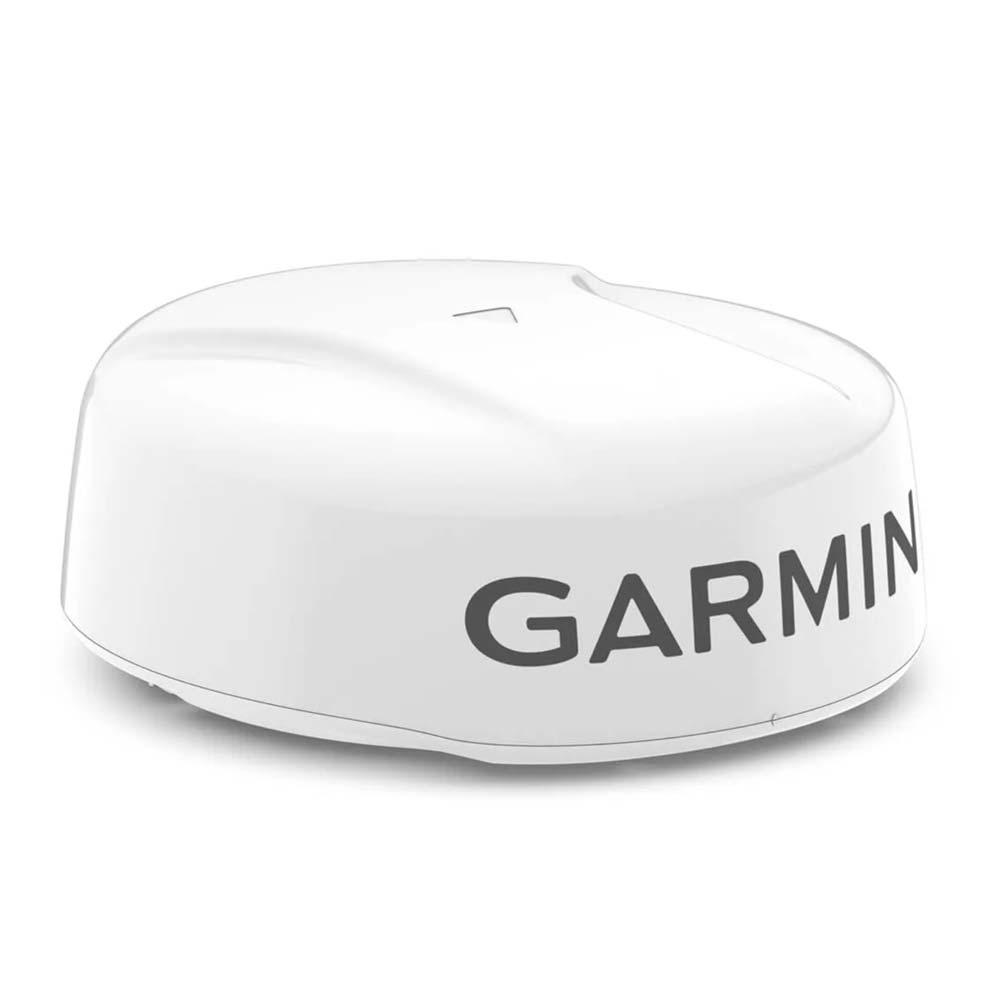 Garmin radar dome on a white background