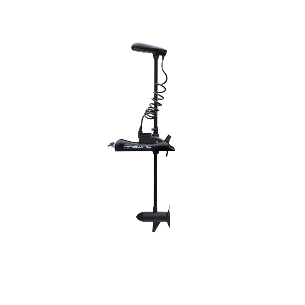 Haswing Cayman B Gen1.6 GPS Trolling Motor 54in 55lb 12V Black - East Coast Marine Electronics