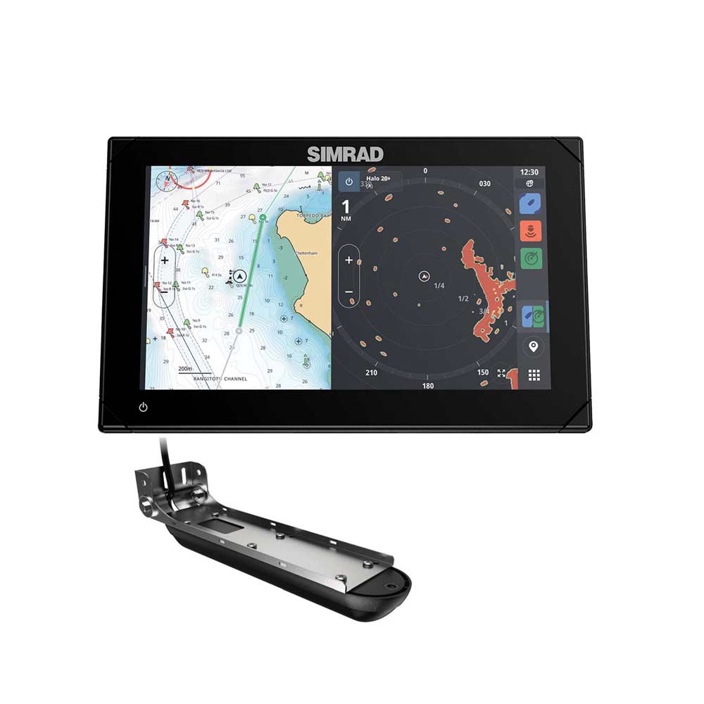 Simrad NSX 3009 9inch AI XDCR + AUS/NZ CHART - East Coast Marine Electronics