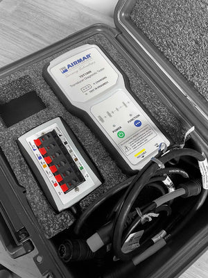 Airmar TDT1000 transducer test machine, Tauranga.